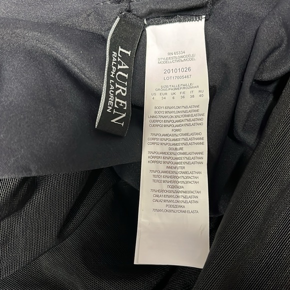 NWOT LAUREN RALPH LAUREN | Black Beach Club Molded Cup Halter Tankini Top 4 - Picture 5 of 6